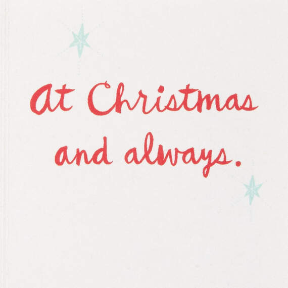 3.25" Mini Thankful for You Christmas Card, , large image number 2