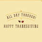 Peanuts® Snoopy Hugs to You Thanksgiving Card, , large image number 2