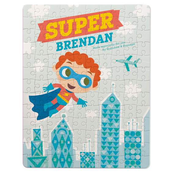 Super Hero Personalized Puzzle and Tin, , large image number 2