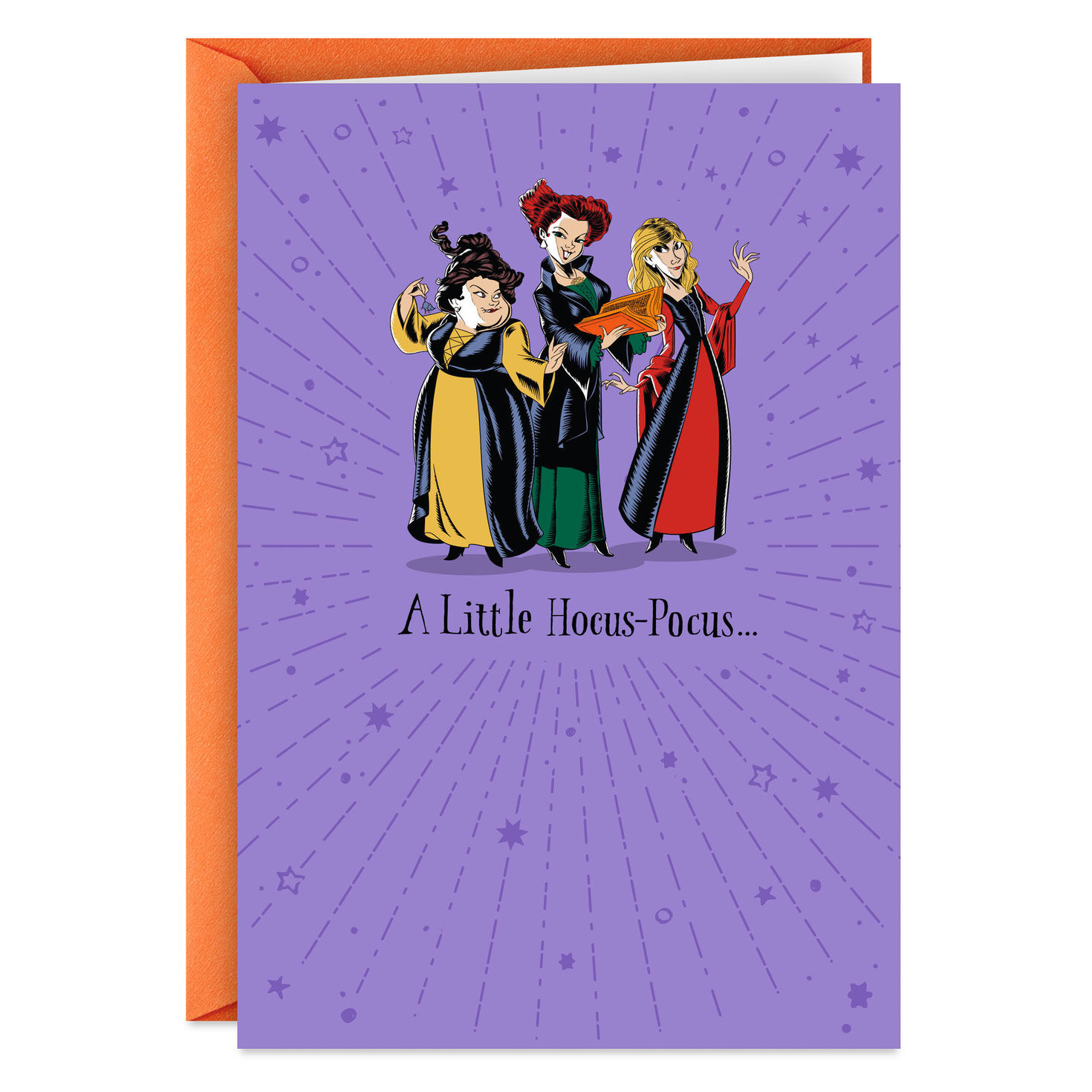 Disney Hocus Pocus Sanderson Sisters Hope It's Magical Halloween Card for only USD 2.00 | Hallmark