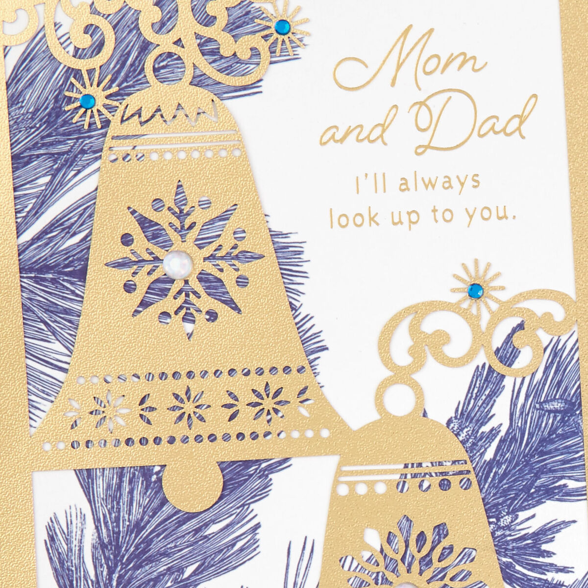 I'll Always Look Up to You Christmas Card for Mom and Dad - Greeting ...