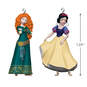Mini Disney Princess Merida and Snow White Ornaments, Set of 2, , large image number 3