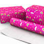 Rainbows and Flowers on Pink Jumbo Wrapping Paper, 90 sq. ft., , large image number 2