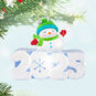 Snowman on 2025 Keepsake Ornament Hanging on tree image number 2