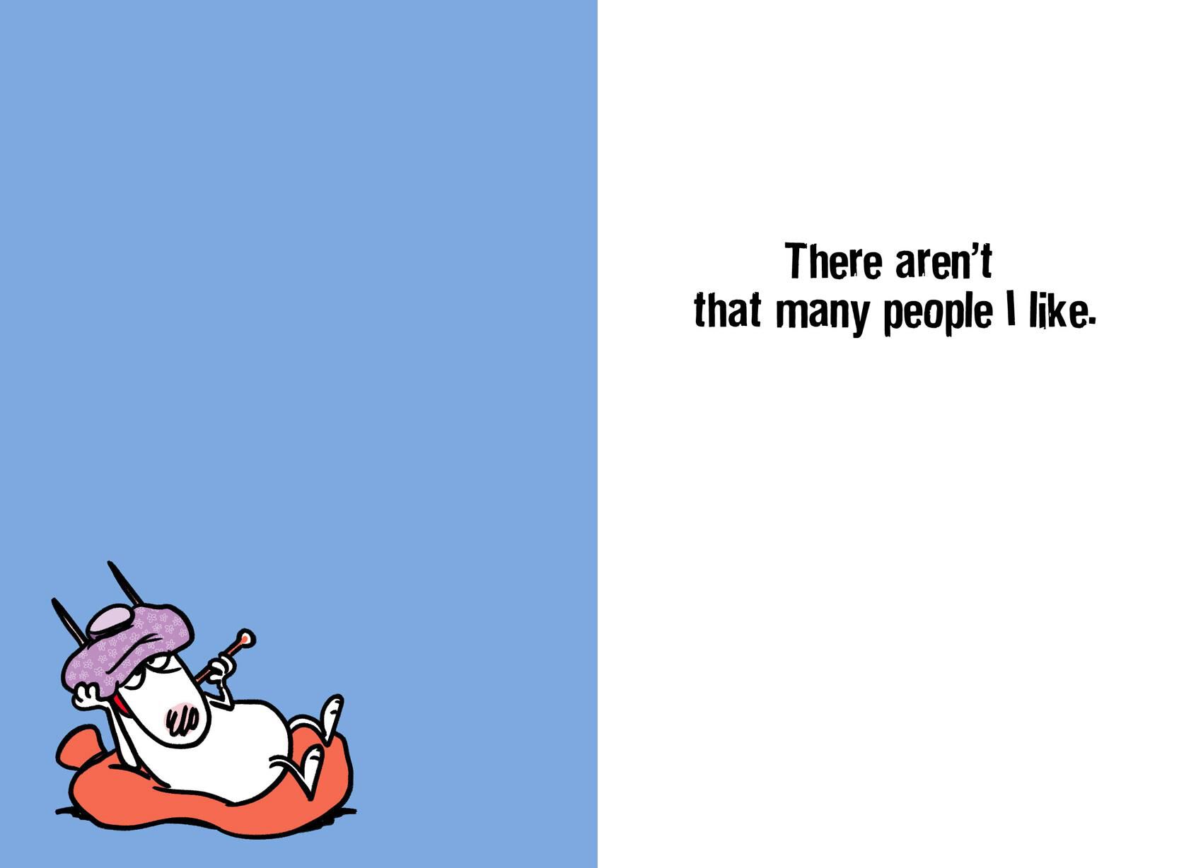Maxine™ Healing Thoughts Funny Get Well Card