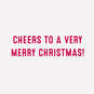 Let It Merlot Funny Christmas Card, , large image number 2