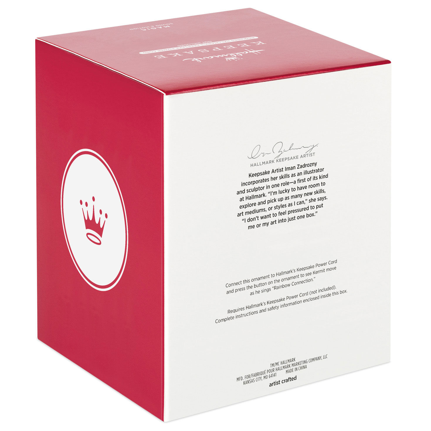 Kermit Playing Banjo Keepsake Ornament  image number 8