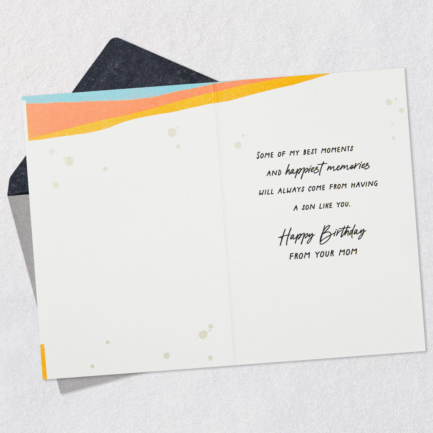 You'll Always Be My Sweet Son Birthday Card From Mom for only USD 4.99 | Hallmark