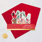 Cardinal, Evergreen and Berries 3D Pop-Up Holiday Card, , large image number 5