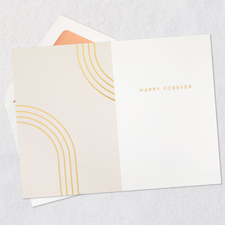 Happy Forever Wedding Day Card, , large image number 3
