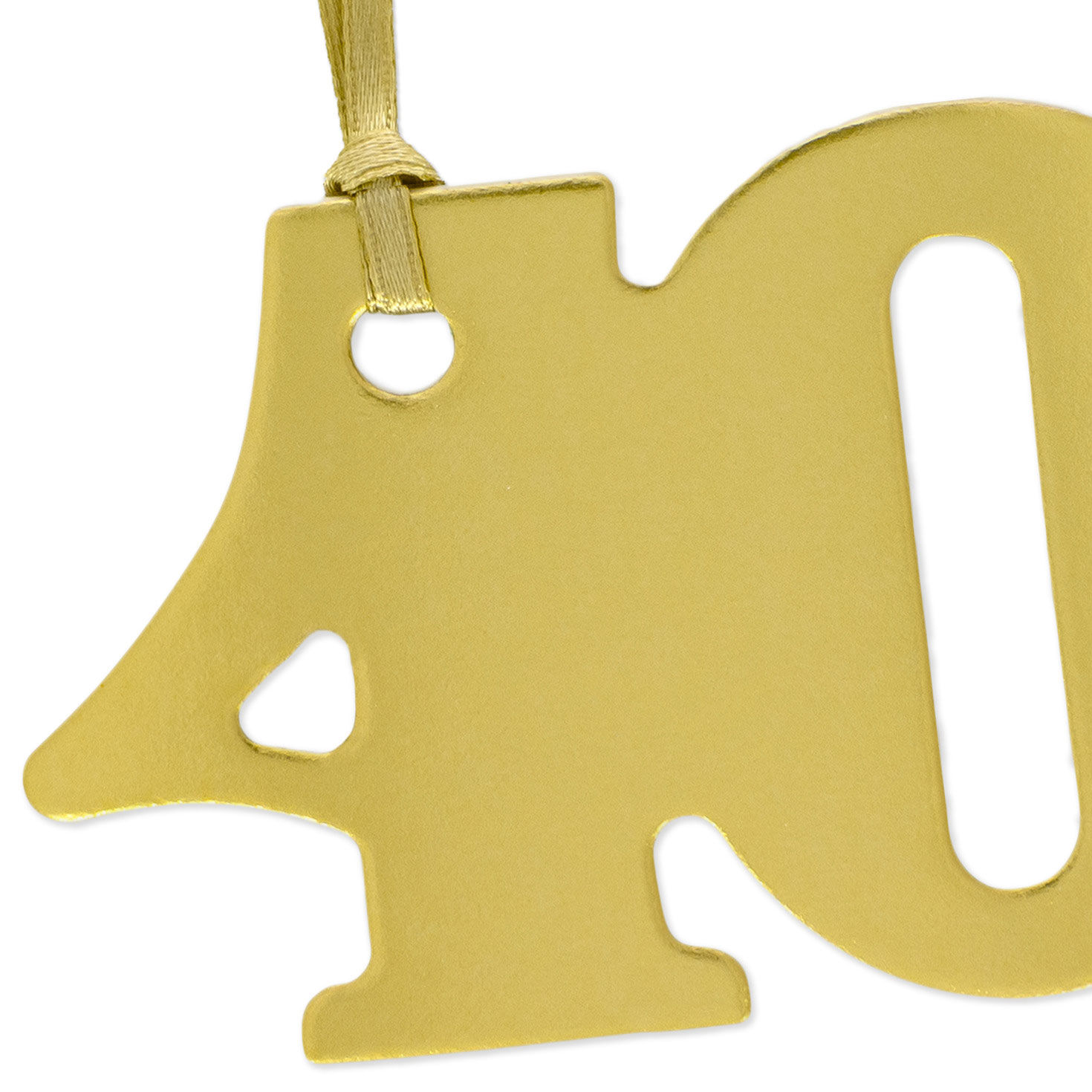 Die-Cut 40 Gift Trim With Ribbon Hanger upclose view image number 4