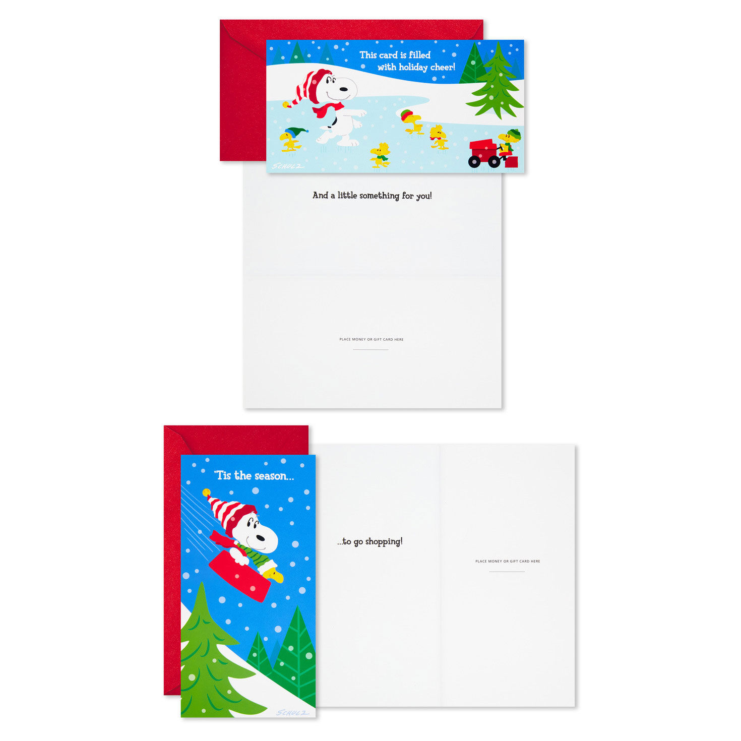 Peanuts&reg; Gang Assorted Money Holder Boxed Christmas Cards, Pack of 36, , large image number 3