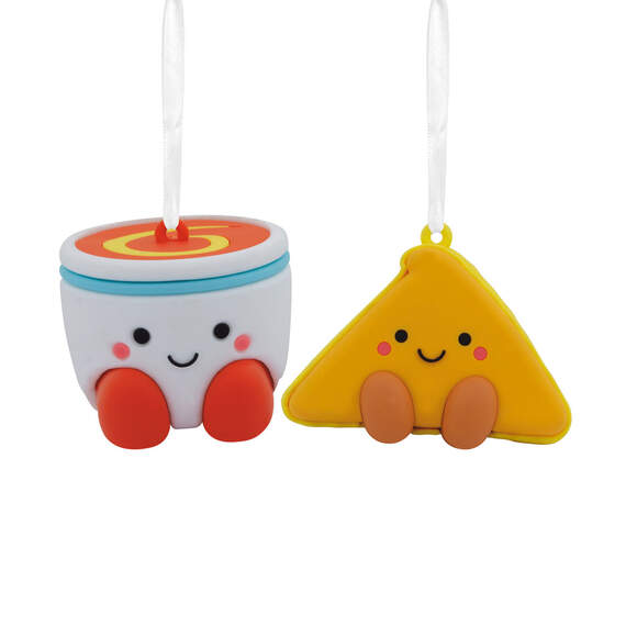 Better Together Tomato Soup and Grilled Cheese Magnetic Hallmark Ornaments, Set of 2