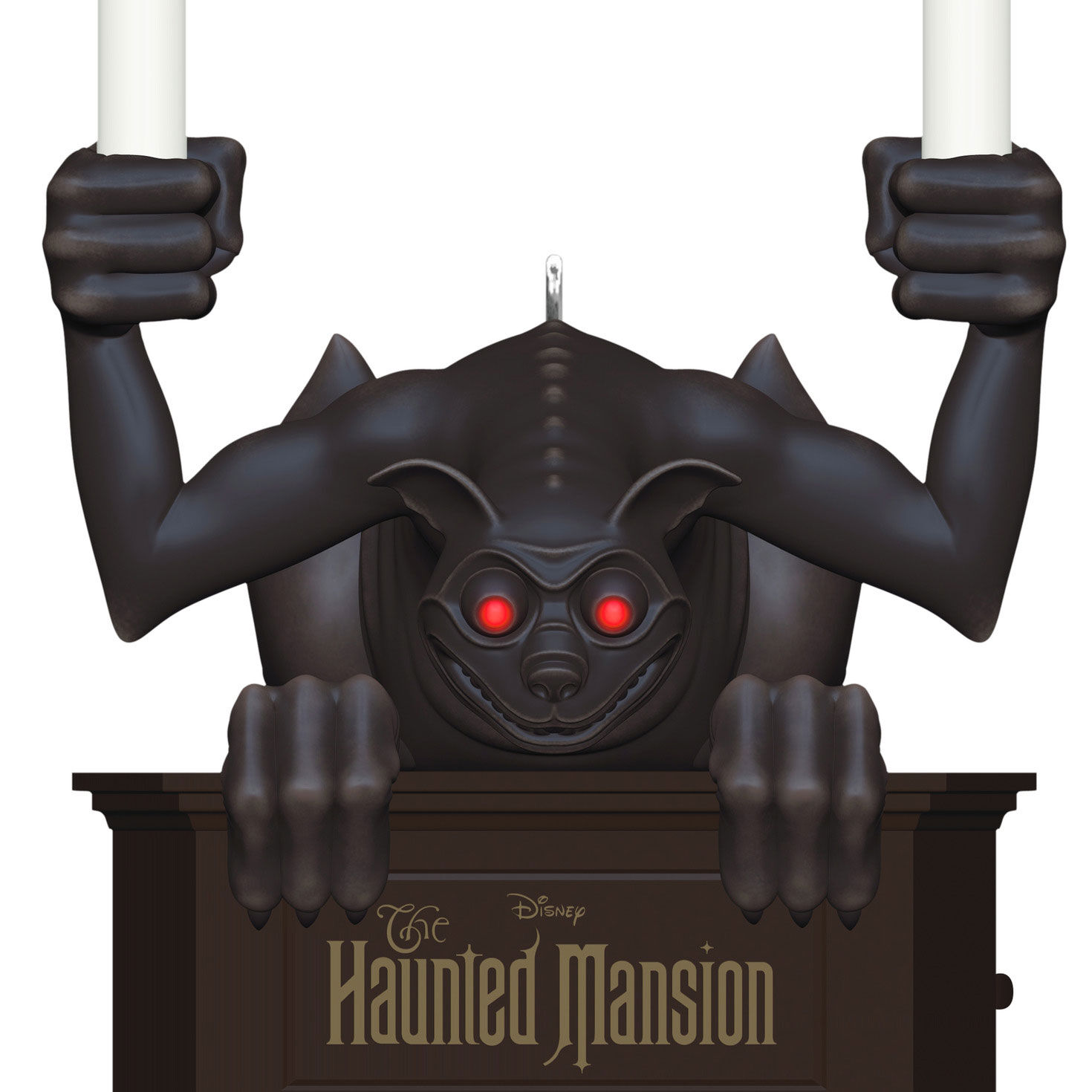 Haunted Mansion Gargoyle Keepsake Ornament closeup view image number 5