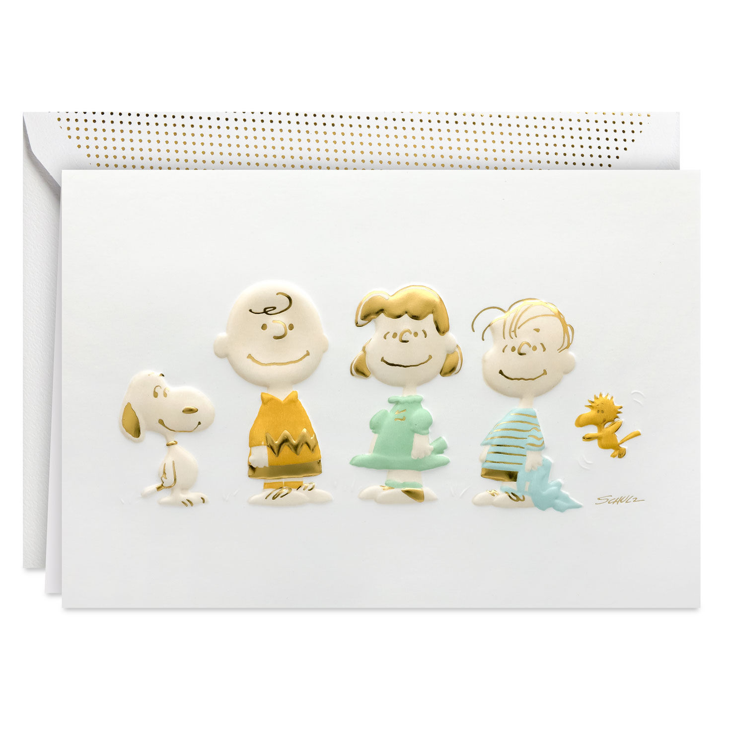 Peanuts® Charlie Brown and Lucy Blank Card