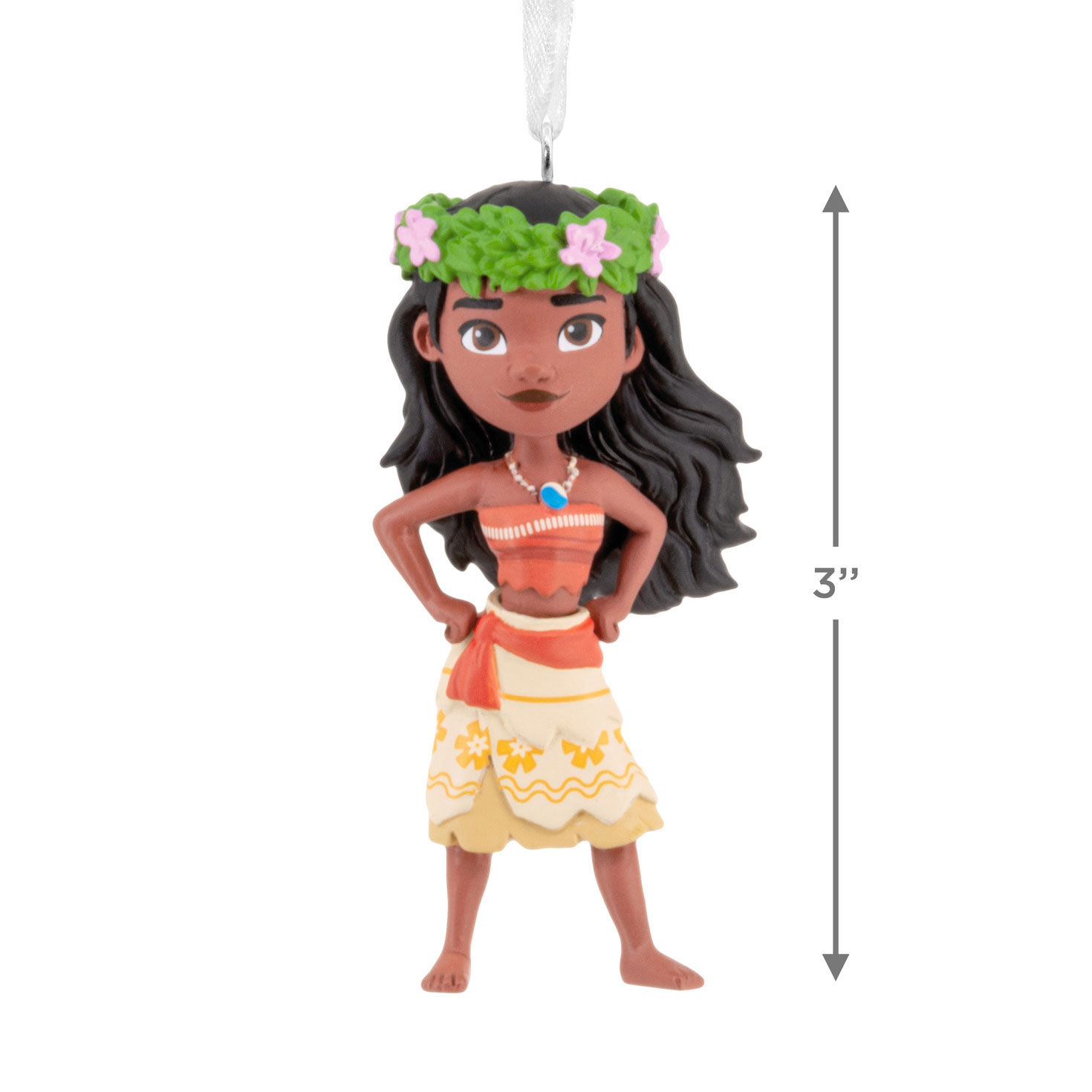 Moana Christmas Ornament measurement image number 3