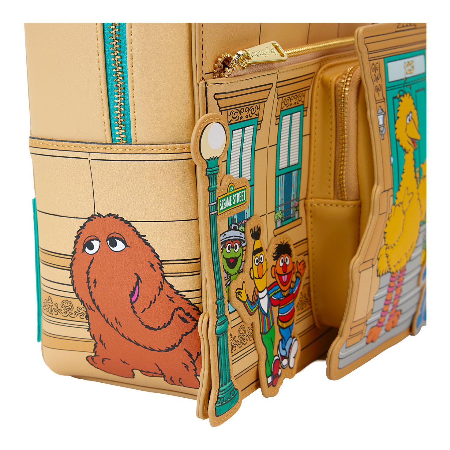☆Loungefly☆Sesame Street Neighborhood Friends Backpack Loungefly Sesame Street Neighborhood Friends Mini Backpack