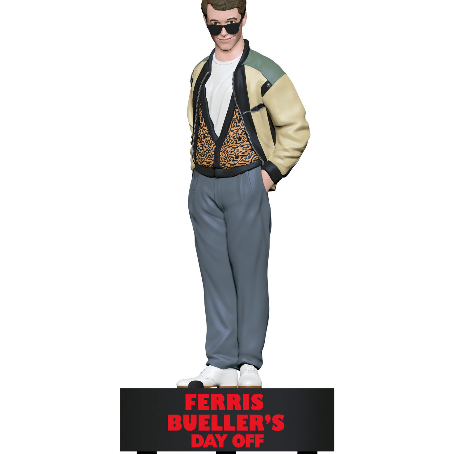 Ferris Bueller Keepsake Ornament upclose view image number 5