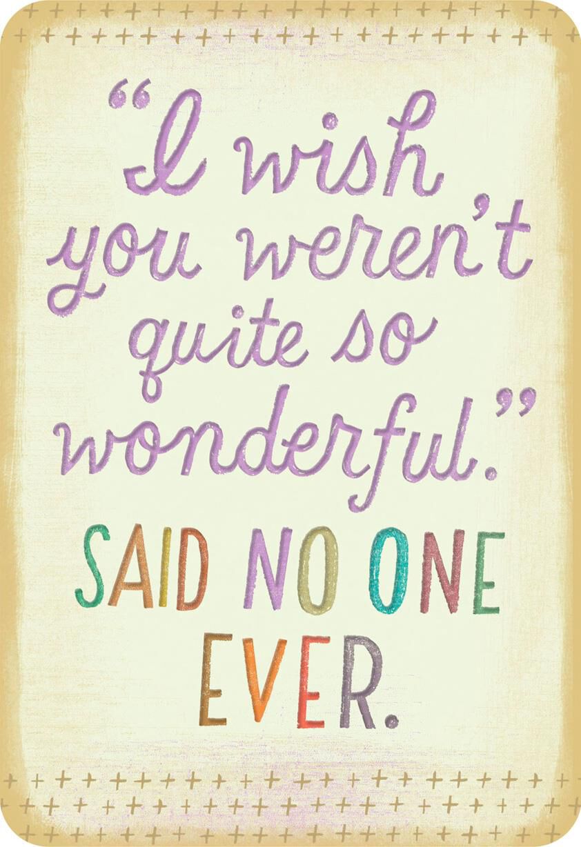 You're So Wonderful Thank You Card