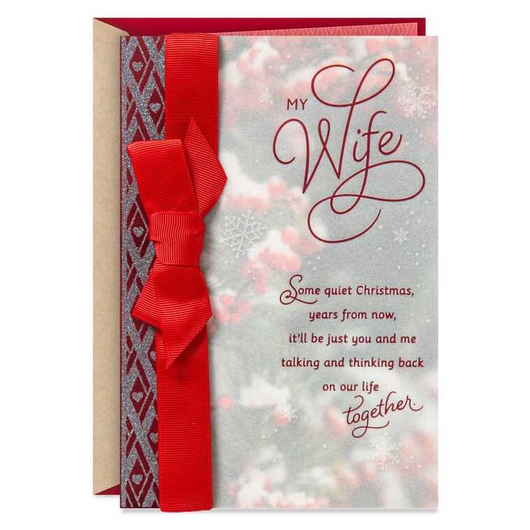 We'll Always Have Each Other Christmas Card for Wife