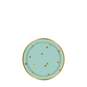 Gold Dots on Mint Green Small Paper Plates, Pack of 10, , large image number 1