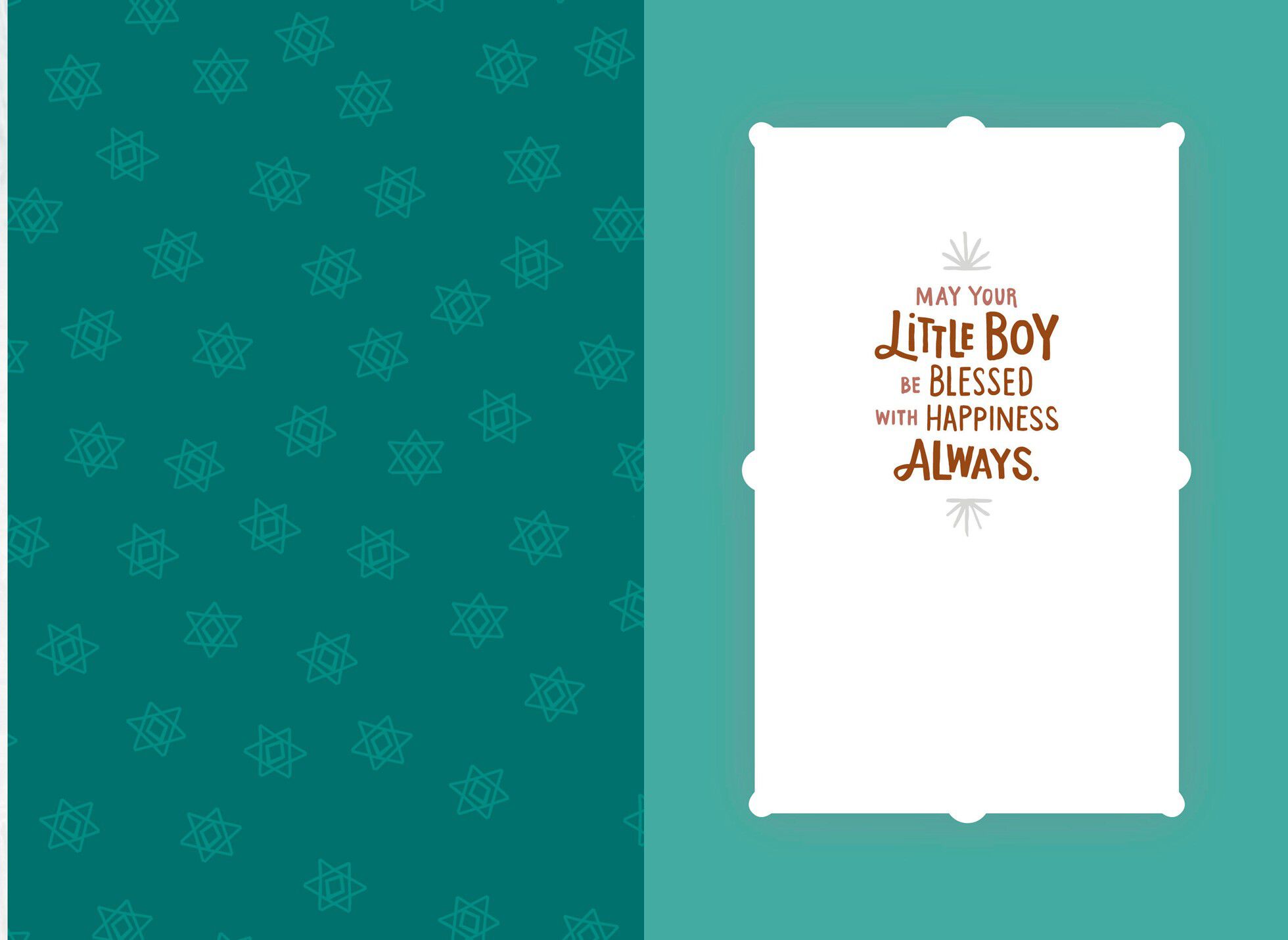 Celebrating Your Son New Baby Card