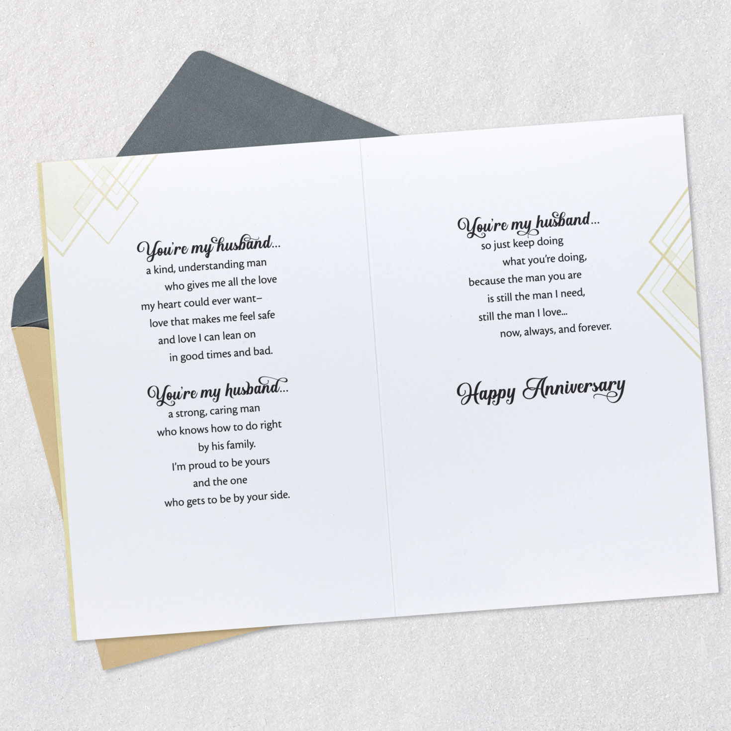 You'll Always Be the Man I Love Anniversary Card for Husband, , large image number 4