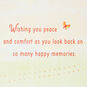 Wishing You Peace and Comfort Sympathy Card for Loss of Pet, , large image number 2