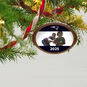 NFL Football New England Patriots Text and Photo Personalized Ornament  image number 2