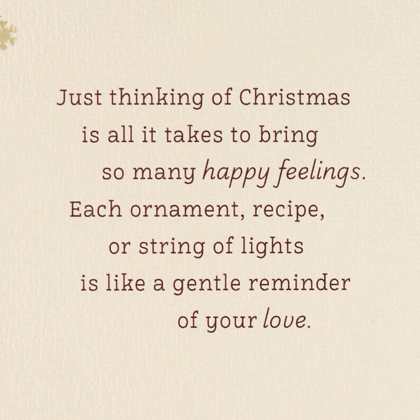 Holiday Icons With Tag Mom Christmas Card Sentiment image number 2