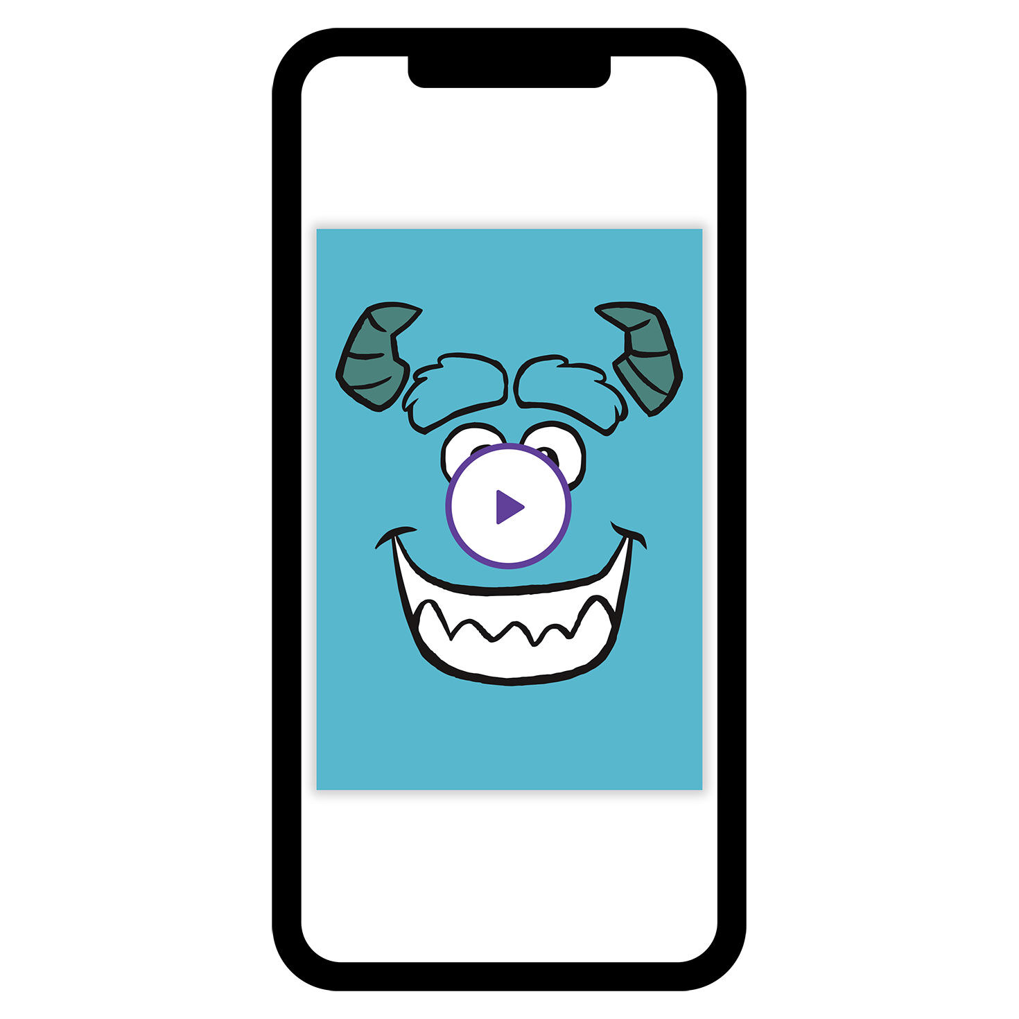 Disney/Pixar Monsters, Inc. Sulley Face Custom Card, , large image number 7