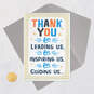 Thank You for Tolerating Us Funny Boss's Day Card, , large image number 5