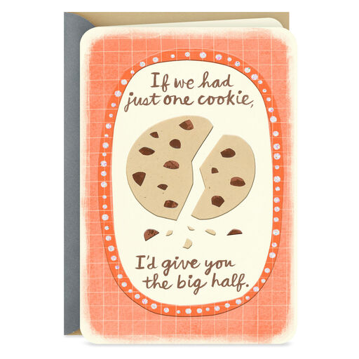 Just One Cookie Love Card, 