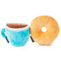Better Together Donut and Coffee Magnetic Plush, 5", , large image number 3