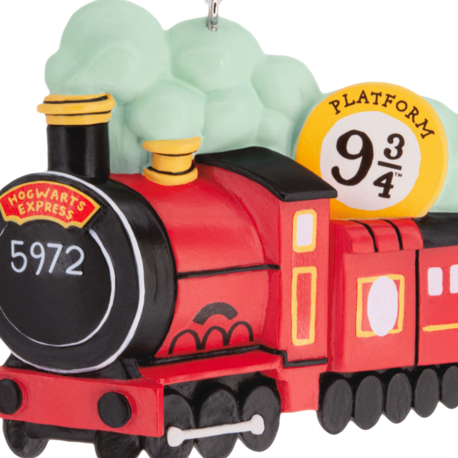Harry Potter Hogwarts Train Christmas Ornament closeup view image number 5