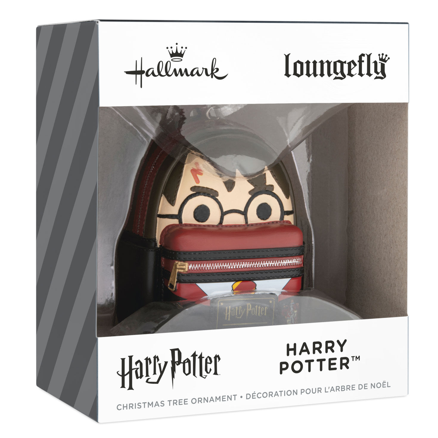 Harry Potter Loungefly Backpack Christmas Ornament package front image number 7