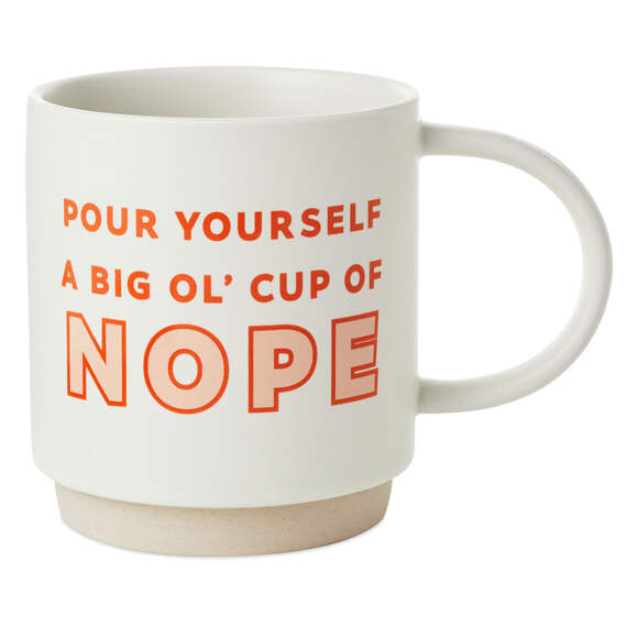 Cup of Nope Funny Mug, 16 oz., , large image number 1