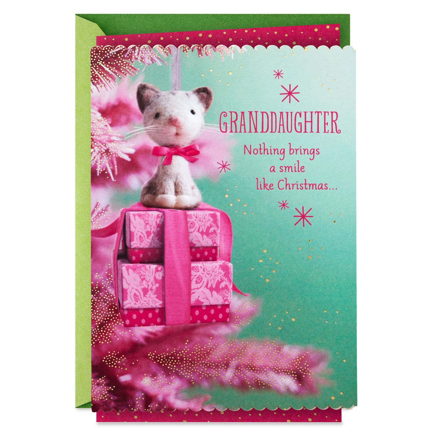 Joy, Pride and Love Christmas Card for Granddaughter for only USD 4.59 | Hallmark