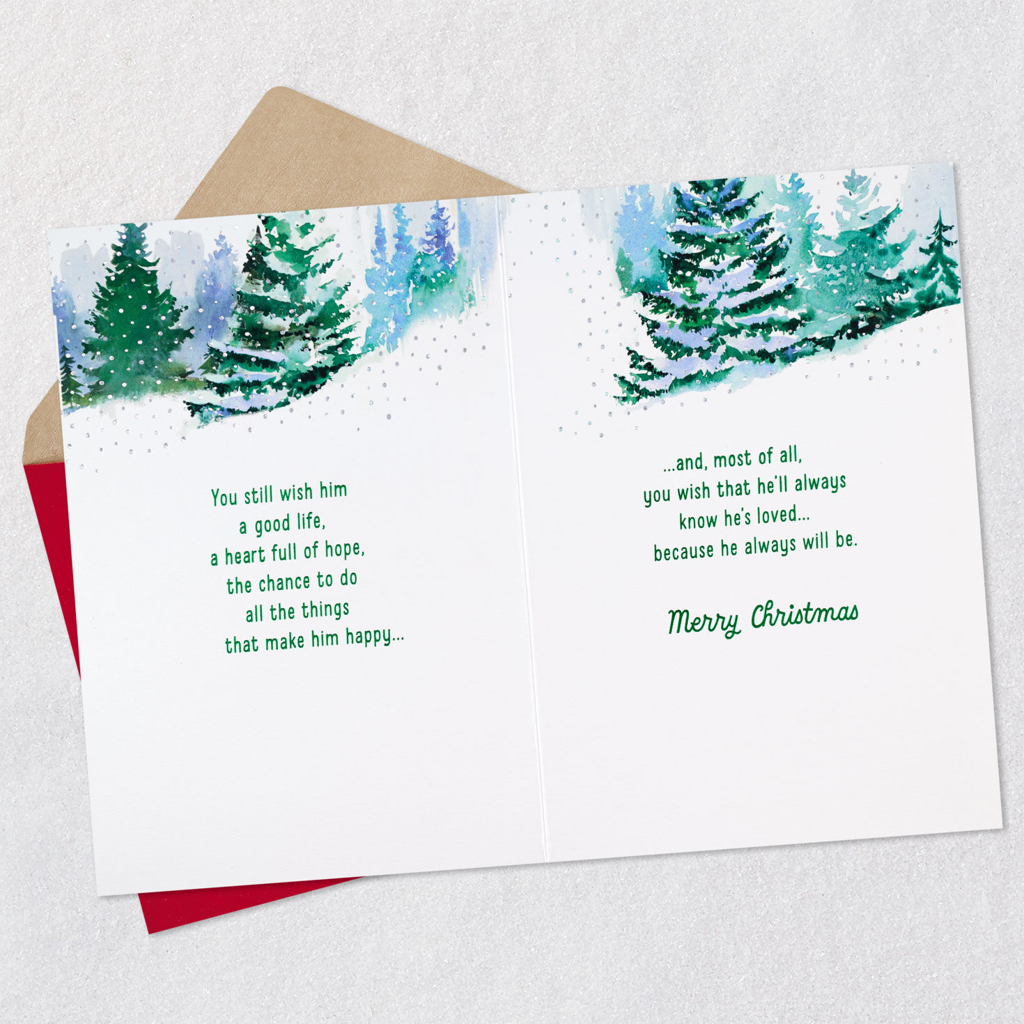 You'll Always Be Loved Christmas Card for Grandson, , large image number 4