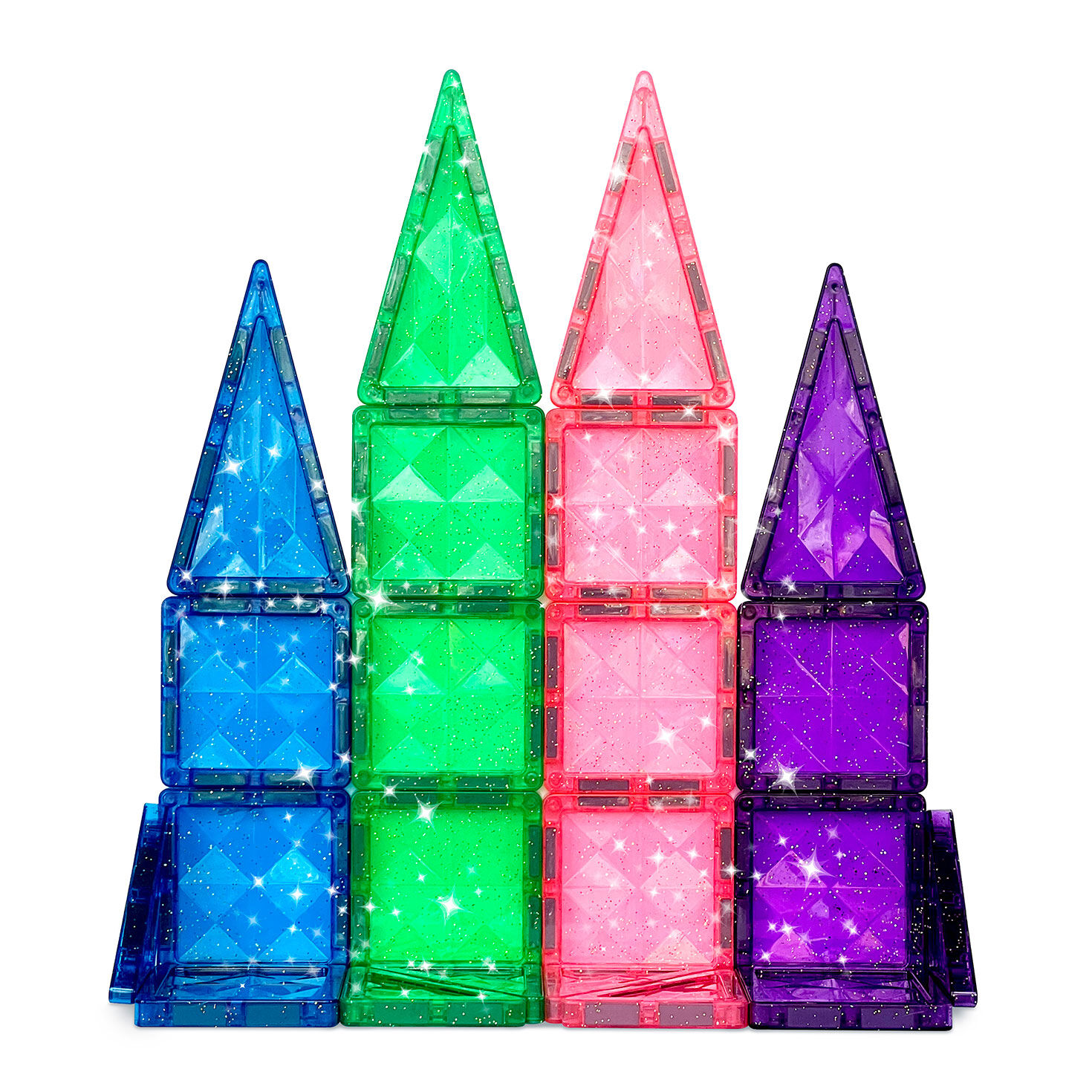 Crayola Magnetic Glitter Mini Pip-Tiles Set, 24 pieces, , large image number 2