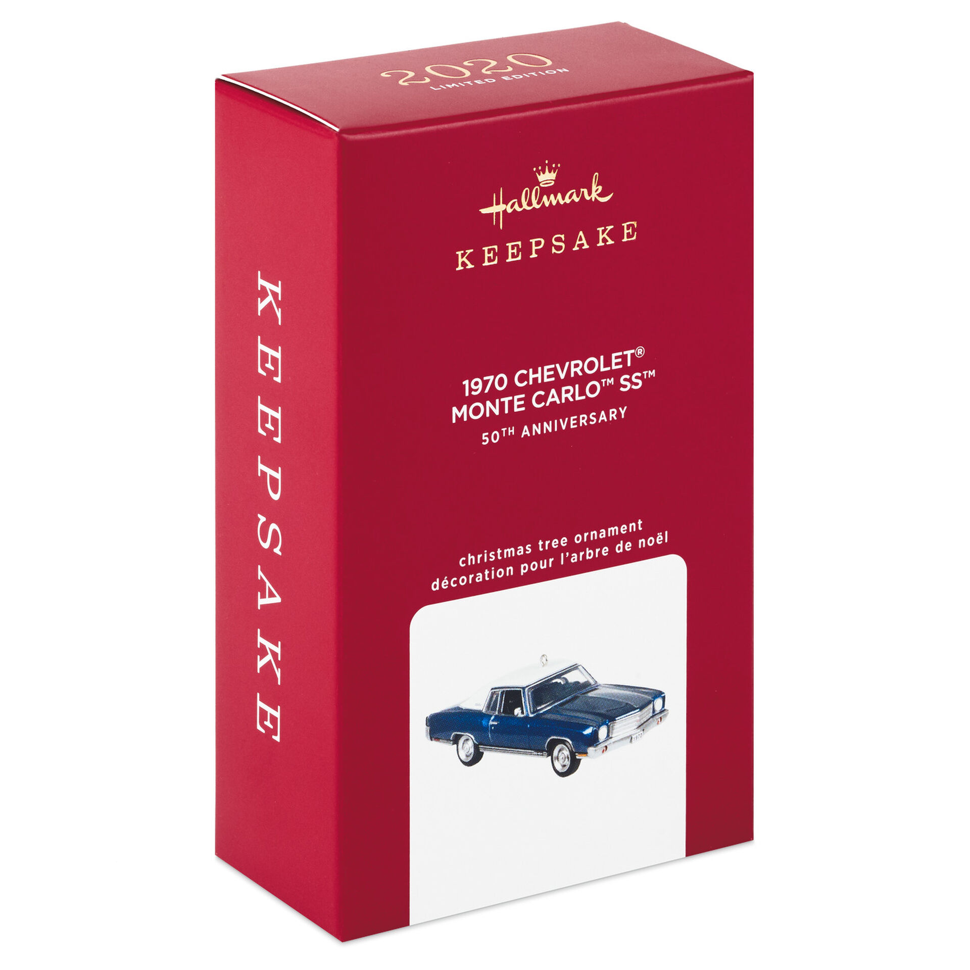 1970 Chevrolet Monte Carlo Ss 50th Anniversary Metal Ornament Keepsake Ornaments Hallmark