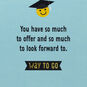 Pennants and Confetti Money-Holder Graduation Card Sentiment image number 2