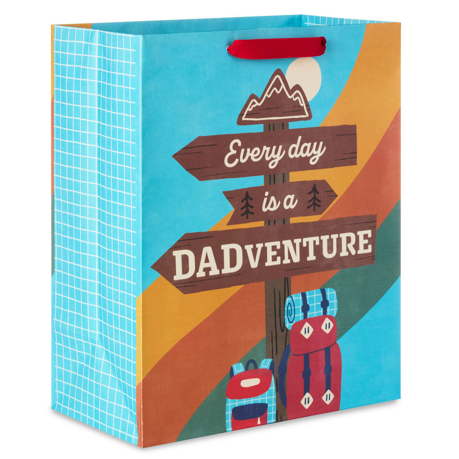 13" Every Day Is a DADventure Large Father's Day Gift Bag