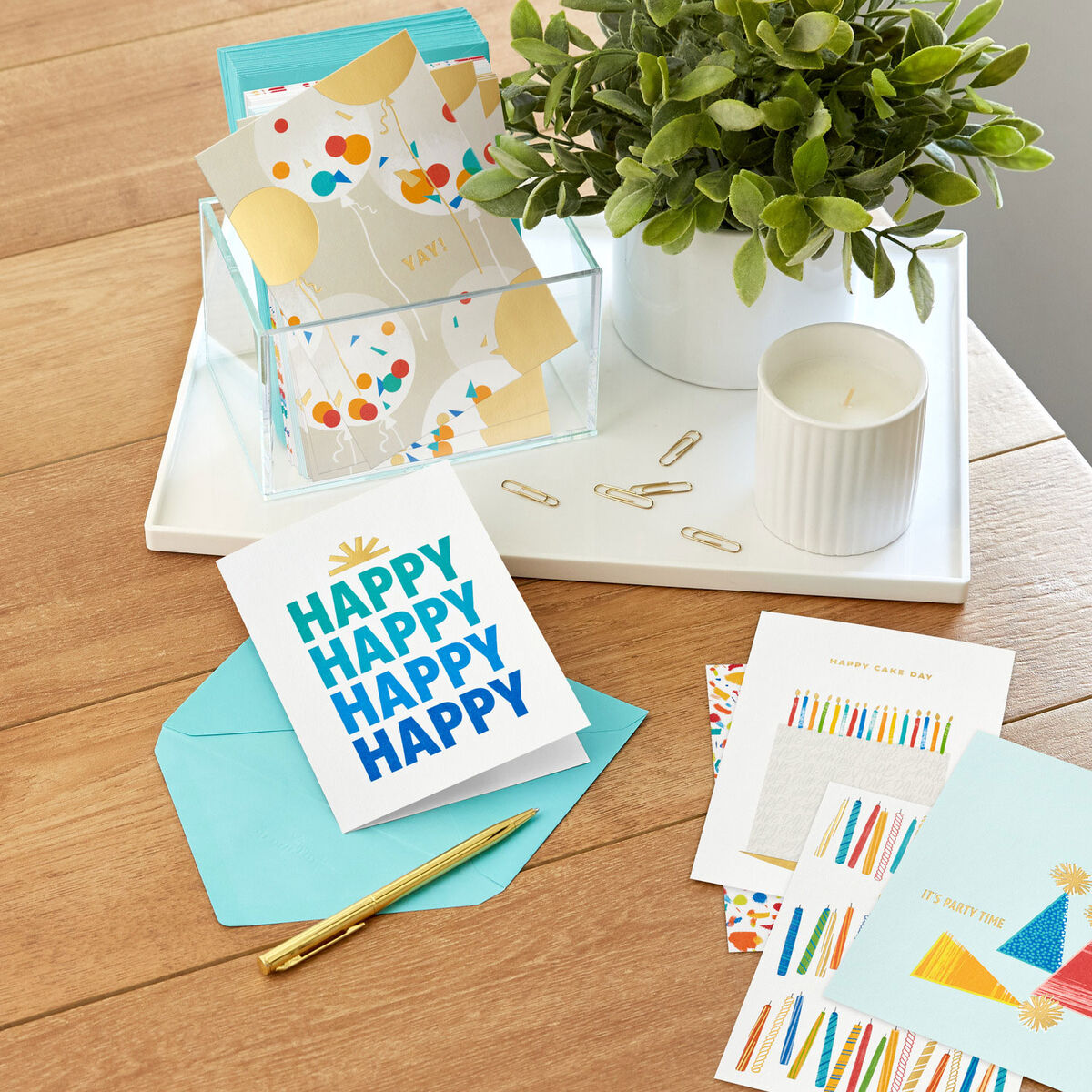 Bright Birthday Wishes Boxed Birthday Cards Assortment, Pack of 36