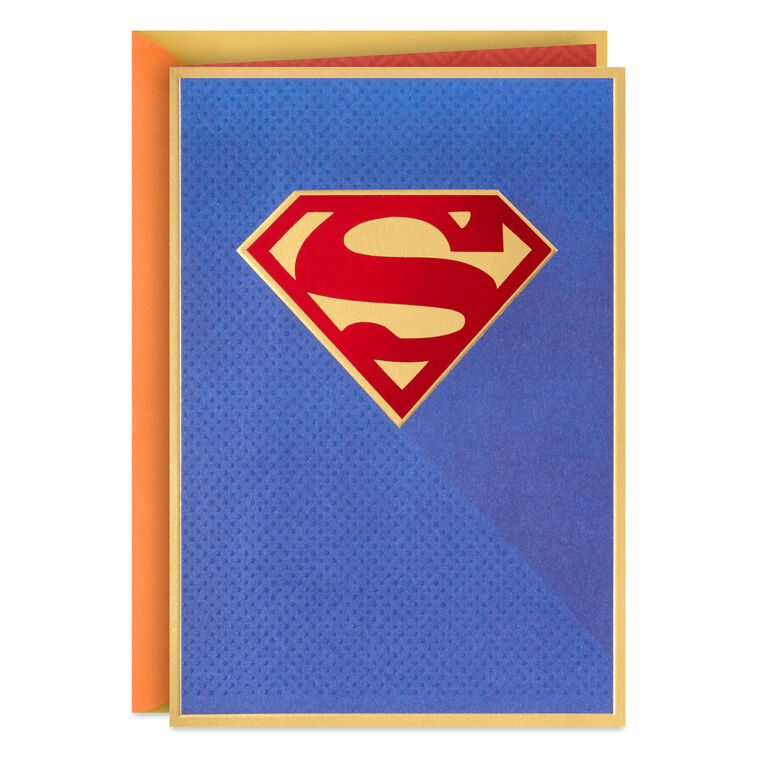 DC™ Superman™ You Always Come Through Friendship Card