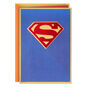 Superman S-Shield on Blue Friendship Card Card Front image number 1