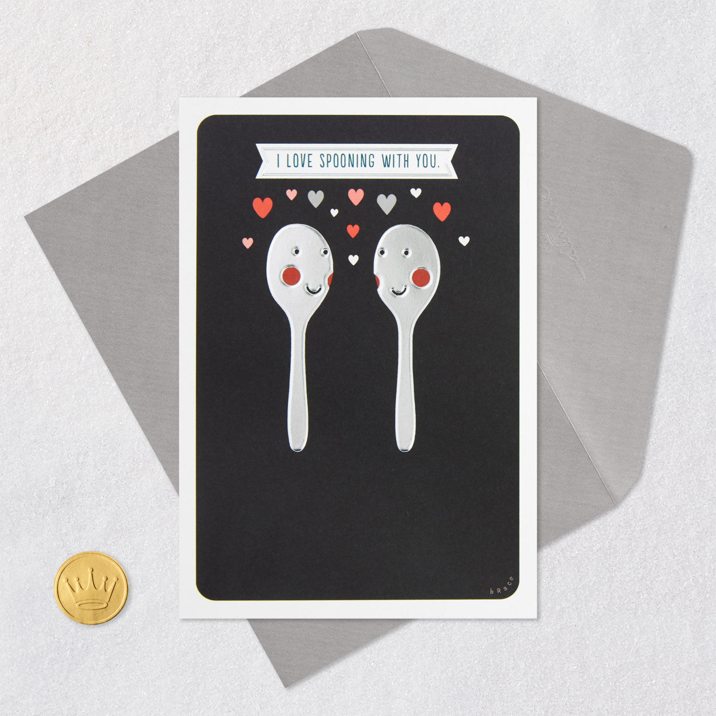 Spoonsimg Spooning and Forking Naughty Love Card - Greeting Cards | Hallmark
