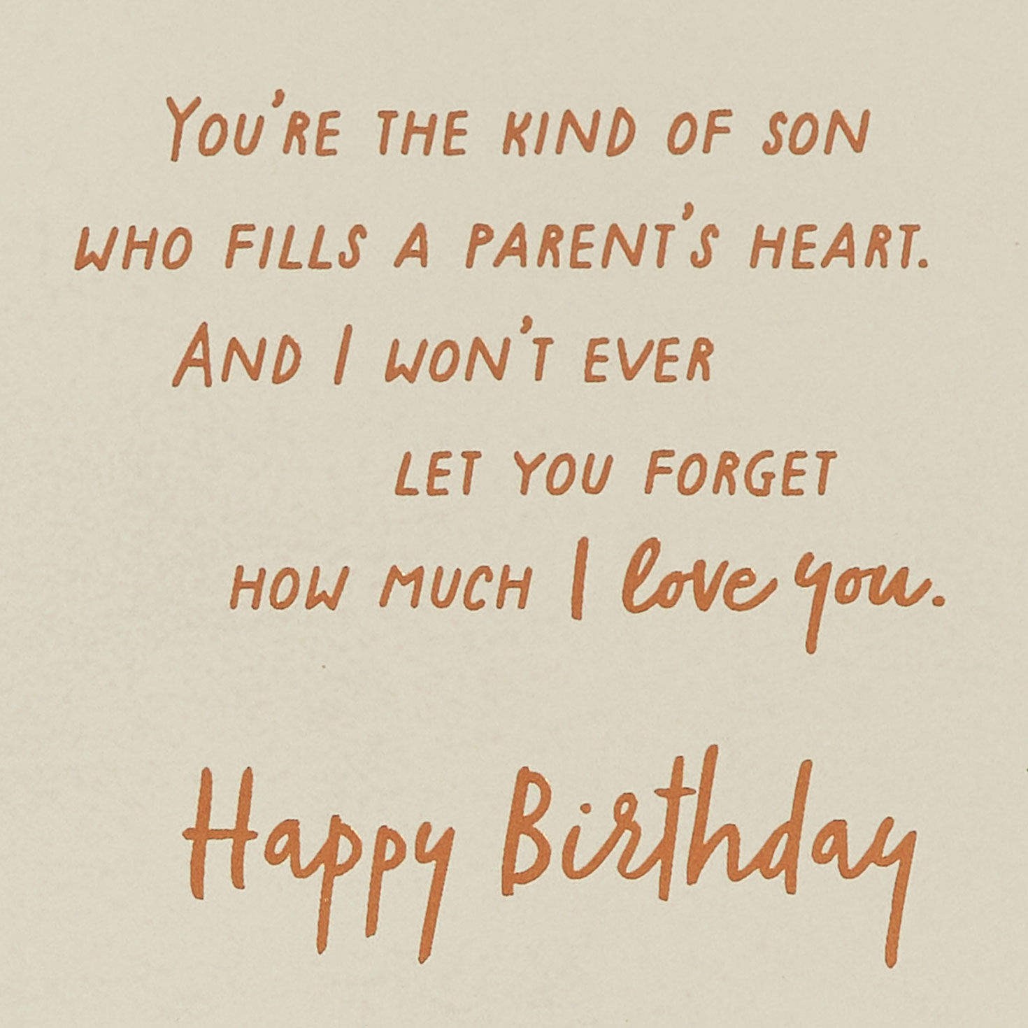 How Much I Love You Birthday Card for Son, , large image number 5