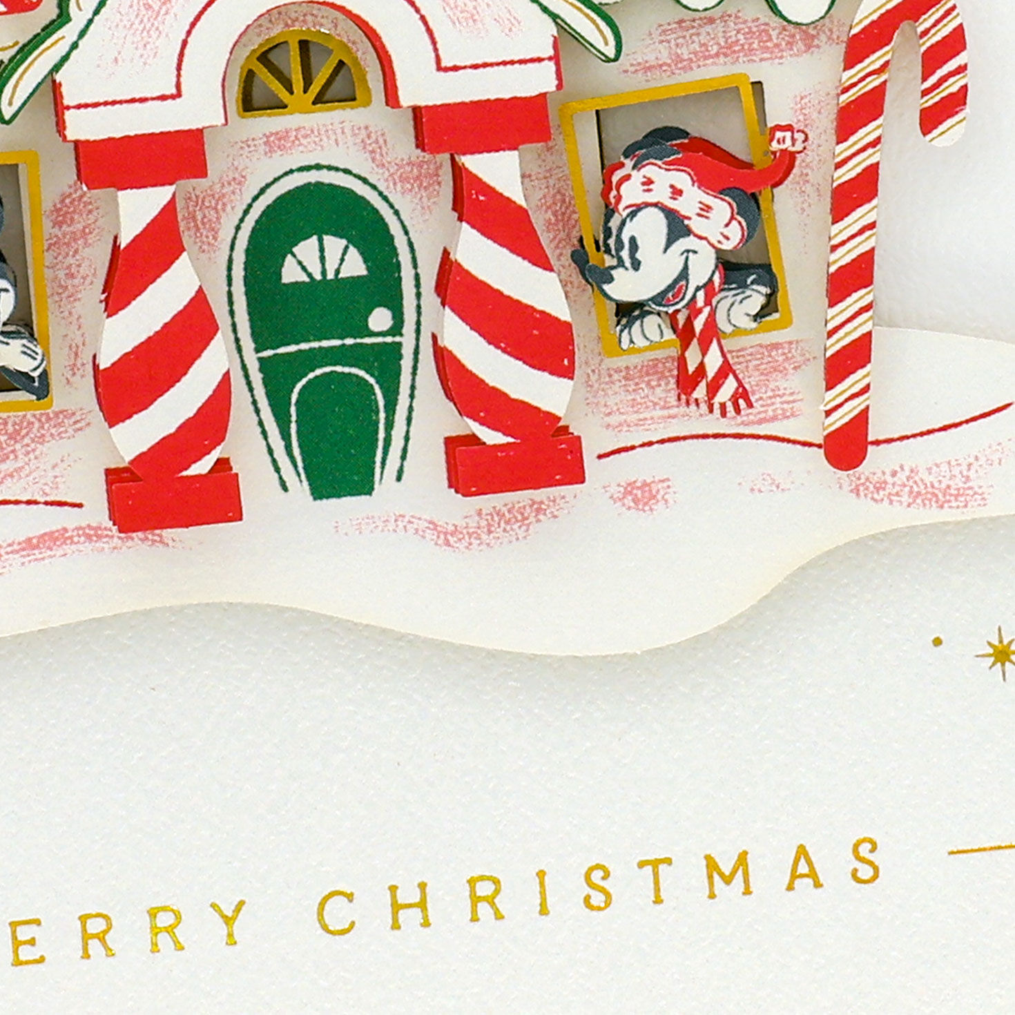 Disney Holiday Ever After Movie Home Christmas Card Card Front Detail image number 4