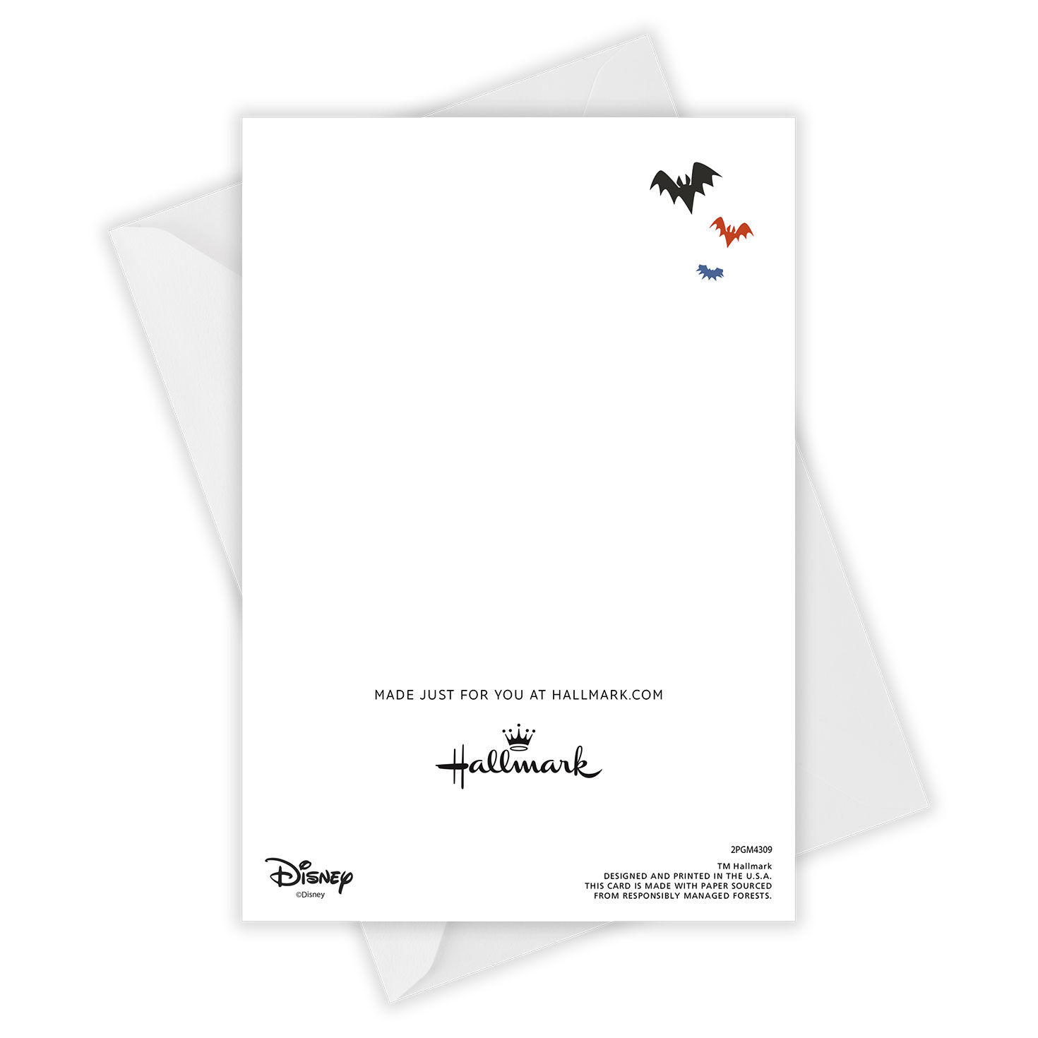 Stitch in Costume Personalized Halloween Card Card Back with Envelope image number 4